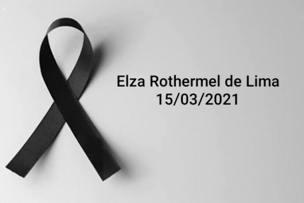MAIS UMA VITIMA DA COVID-19 MORRE. ELZA ROTHERMEL DE LIMA
